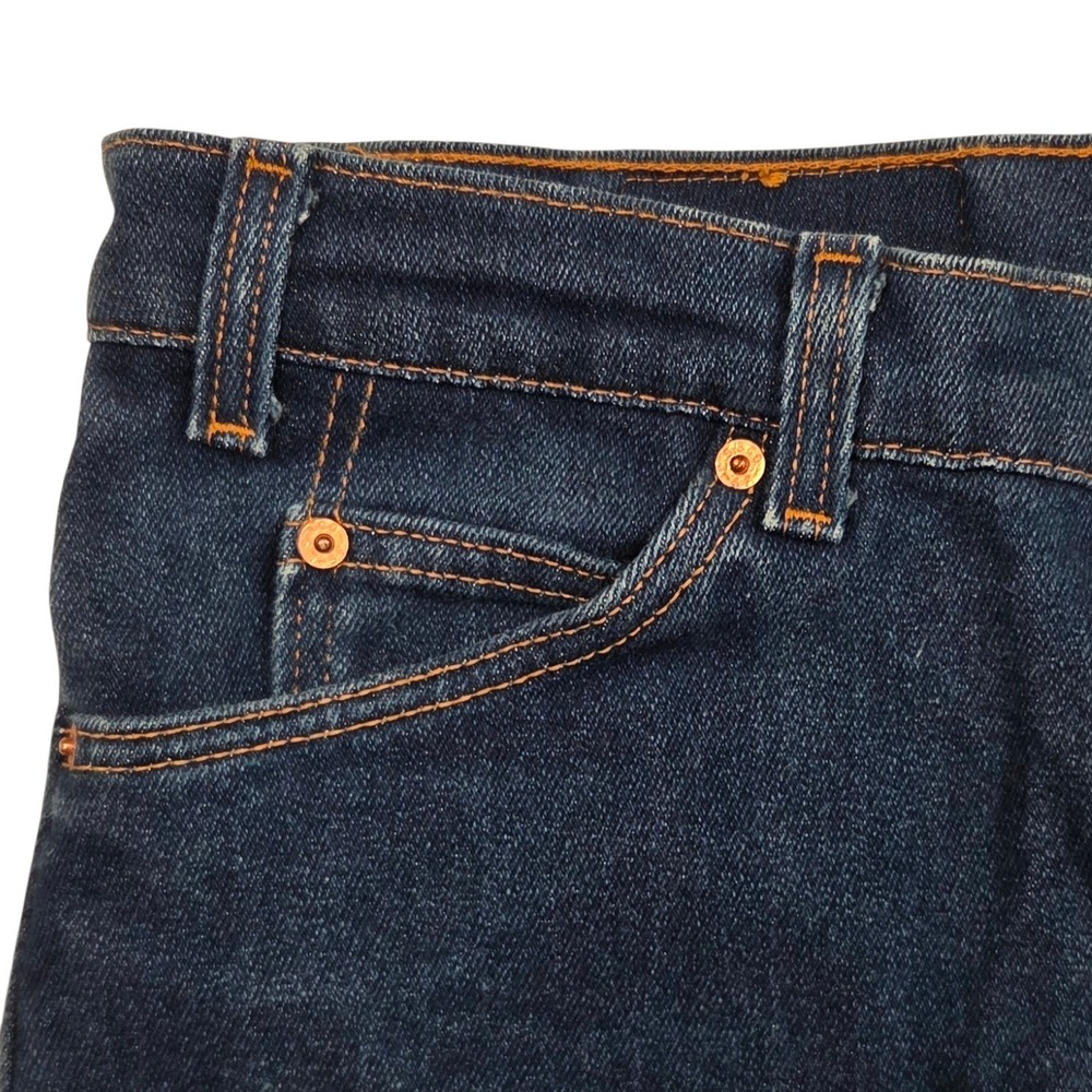 Vintage 80s Levi's 517 Orange Tab Jeans Mens 36x30 (Fits 34×25) Bootcut Made USA - Picture 8 of 14